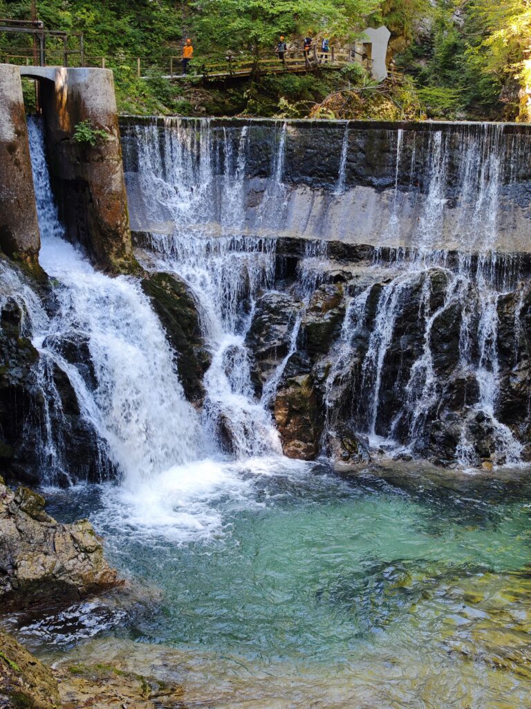 Vintgar Klamm Wasserkraftwerk